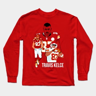 Travis Kelce Long Sleeve T-Shirt